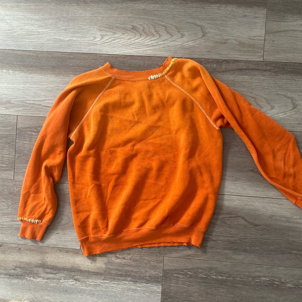 Orange Istolemyboyfriendssweatshirt